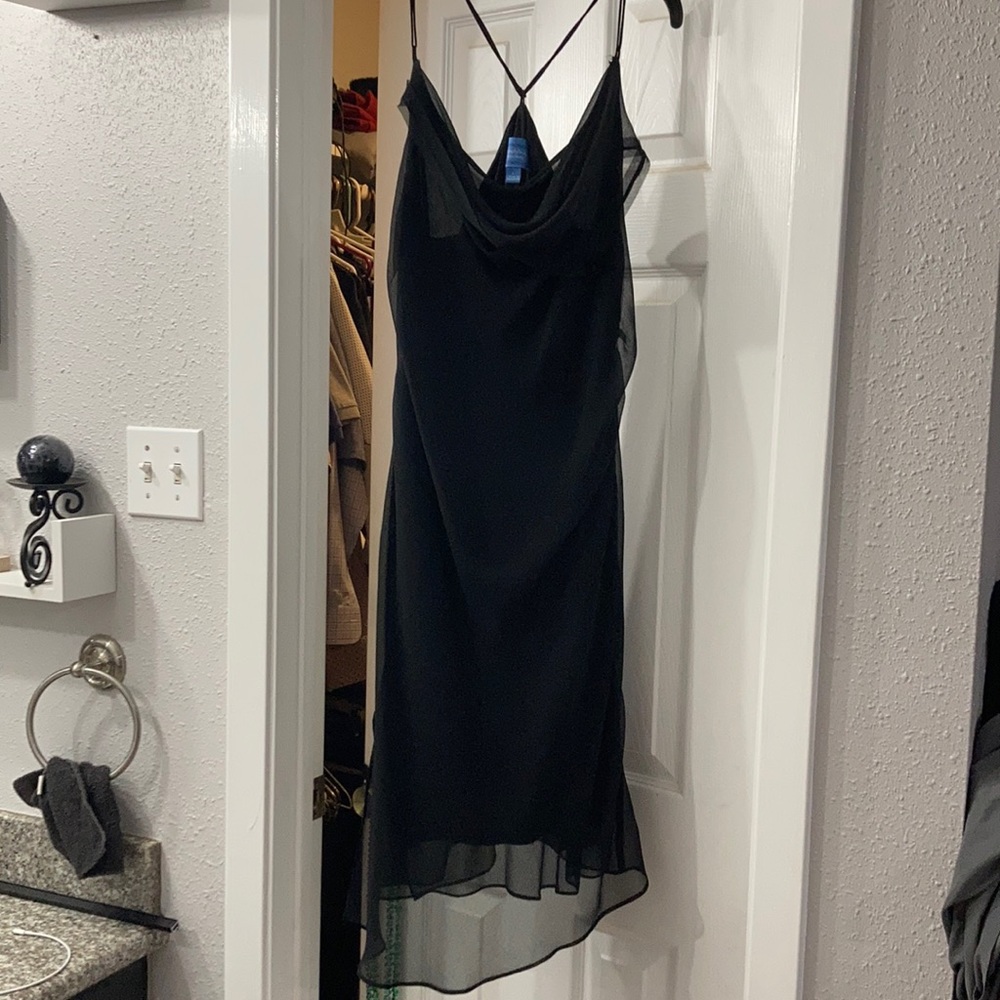 Vera Wang Large black special occasion dress